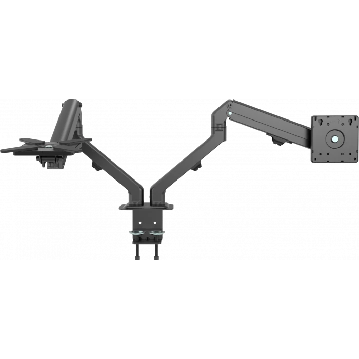 [VFM-DAD/4] Bras de bureau double pour moniteur noir VISION