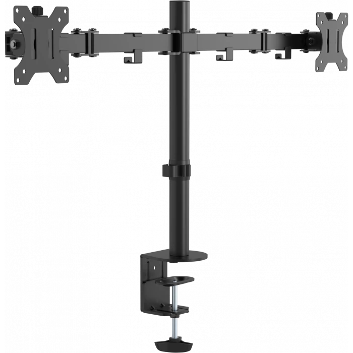 [VFM-DPD2B] Suport de bureau double pour moniteur noir VISION