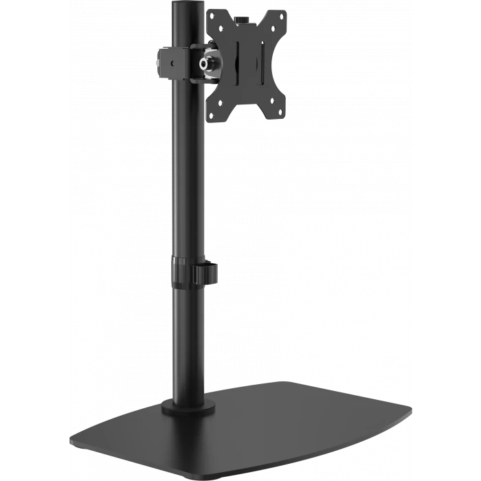 [VFM-DSB] Support de bureau pour moniteur noir sur pied VISION